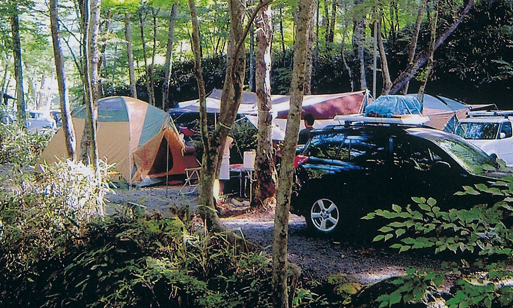 山伏オートキャンプ場 （山梨県 道志渓谷）